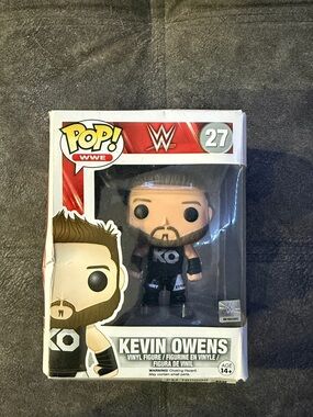 WWE Kevin Owens Pop! Vinyl Figure - Black, White